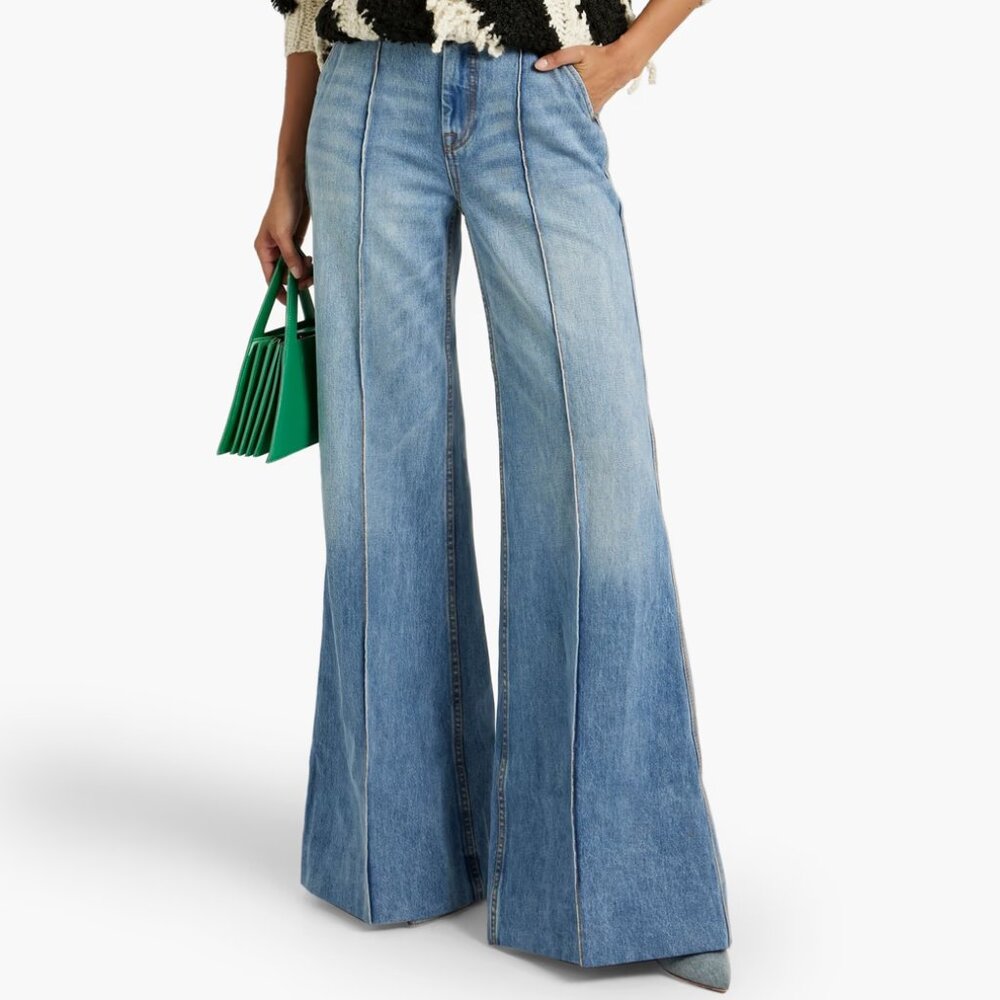 Zimmermann Wide Leg high waist jeans